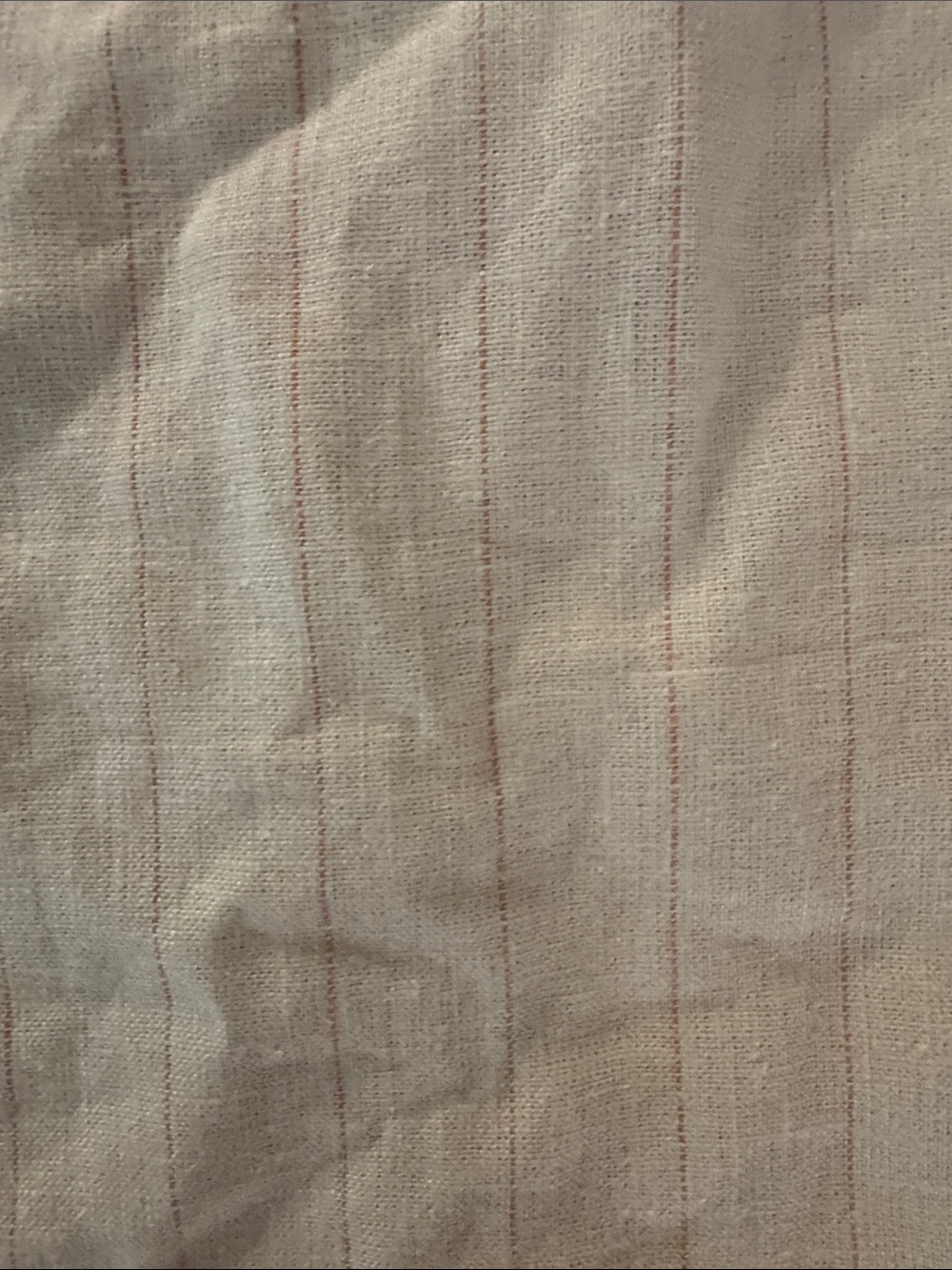 DKNY Cream Pinstripe Wide-Leg Linen Blend Pants suit set matching tank vest NWT - Picture 9 of 11
